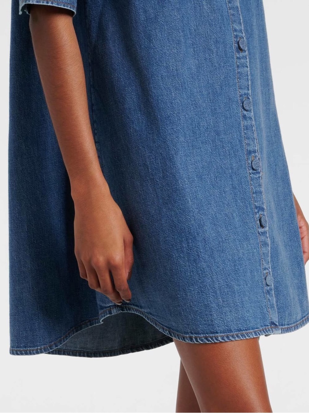 FRAME DENIM MINI DRESS - Picture 5 of 13